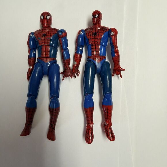 Vintage Toy Biz Spider-Man Action Figures Lot of 2 (1992 Marvel) - Picture 5 of 14